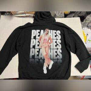 Justin Bieber Peaches Hoodie Sweatshirt Official Justice Merch Size XL